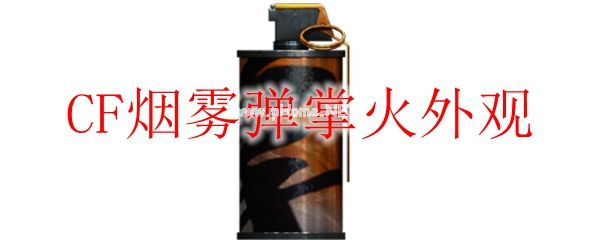 CF烟雾弹掌火外观
