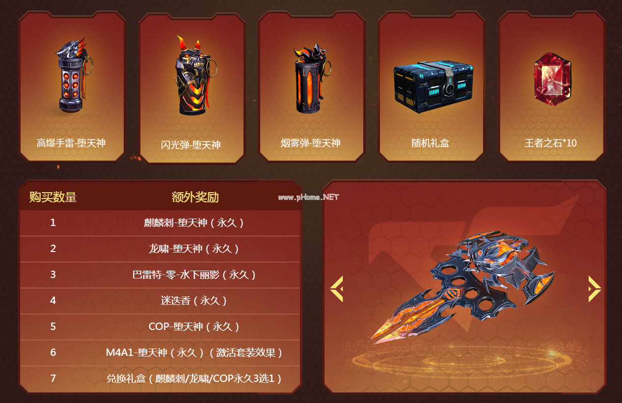 《CF》十二周年礼包活动